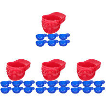 48Pièces Bols Crème Casquette Rigide