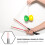 1Paire Bâtons Diabolo Juggling Antidérapante 4