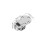 4Pcs Heavy Duty Zinc Alloy Foldable Table Hinges Silver for Cabinets 2