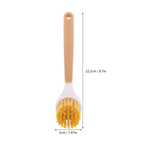 Multi Color Plastic Pot Scrubber Brush Multi-Use Kitchen Cleaner 1