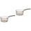 2Pcs Multipurpose Grey Plastic Ladle Kitchen Water Scoop for Home 3