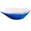 Blue Camping Hammock with Mosquito Net, Lightweight Foldable Design, Zippered Bug Protection 1