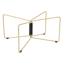 Stainless Steel Foldable Cooler Stand with Non Slip Stable Design for Outdoor Camping Ice Box (Stainless Steel 2)