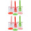 6Sets Silicone Pastry Brush Set for Bbq Grill Baking Assorted Colors 4