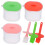 6Sets Silicone Pastry Brush Set for Bbq Grill Baking Assorted Colors 9