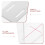 1Set Controllo Crepe Angolari Chiara Strumento Affidabile 4