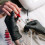 Penna Nail Art 7 Aghi Bendabile Strisce Acciaio Argento 6
