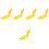 5Pcs Household Yellow Dumpling Maker PP Portable Dough Press Tool 3
