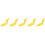 5Pcs Household Yellow Dumpling Maker PP Portable Dough Press Tool 8