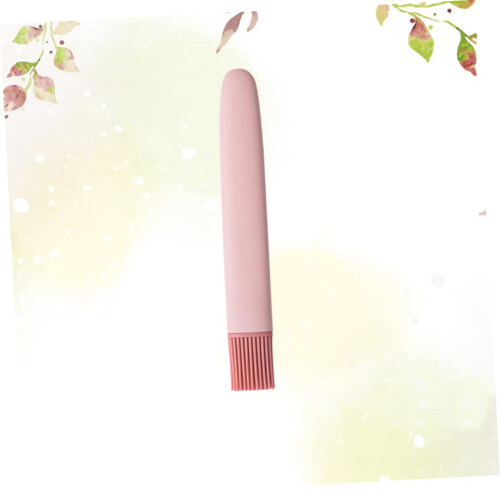 Silicone BBQ Basting Brush Pink HeatResistant Nonstick Handle for Kitchen Baking and Cooking 2