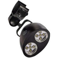 Camping LED Light with Rotatable Head, Rechargeable Outdoor Lamp for Tent, BBQ, Garden, Hiking