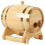 1.5 Distributeur de Whisky en Bois avec Support, Bouchon et Robinet B 1
