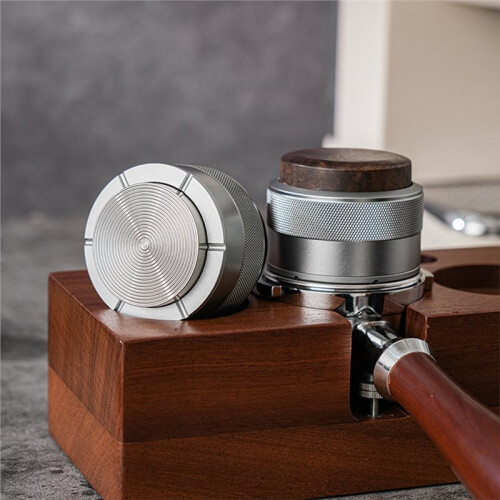 Stamphammare i Valnötsträ med Konstant Tryck, 51 mm Stamphammare för Espresso. 2