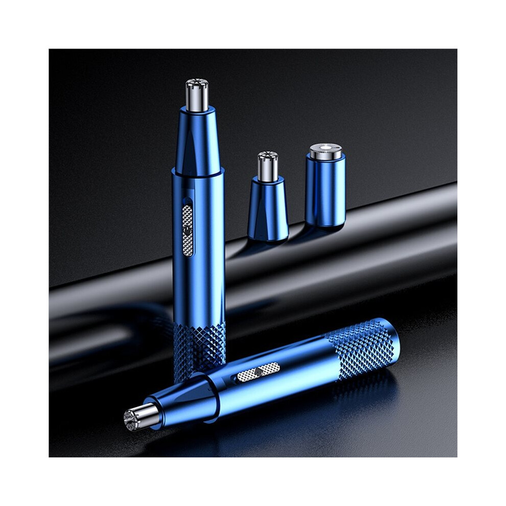 360 Rotating Dual-Blade Electric Shaver for Men: Painless and Safe Ear, Nose, Eyebrow Trimming