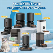 15 Stuks Vochtvreterzakjes voor Petlibro Automatische Voerautomaten voor Katten en Honden, Houden Het Voer van Uw Huisdier Droog en Vers, voor Model