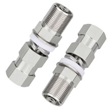 2 Stück Radioantennenadapter SO239 auf 3/8x24 Gewindebolzen-Antennenadapter