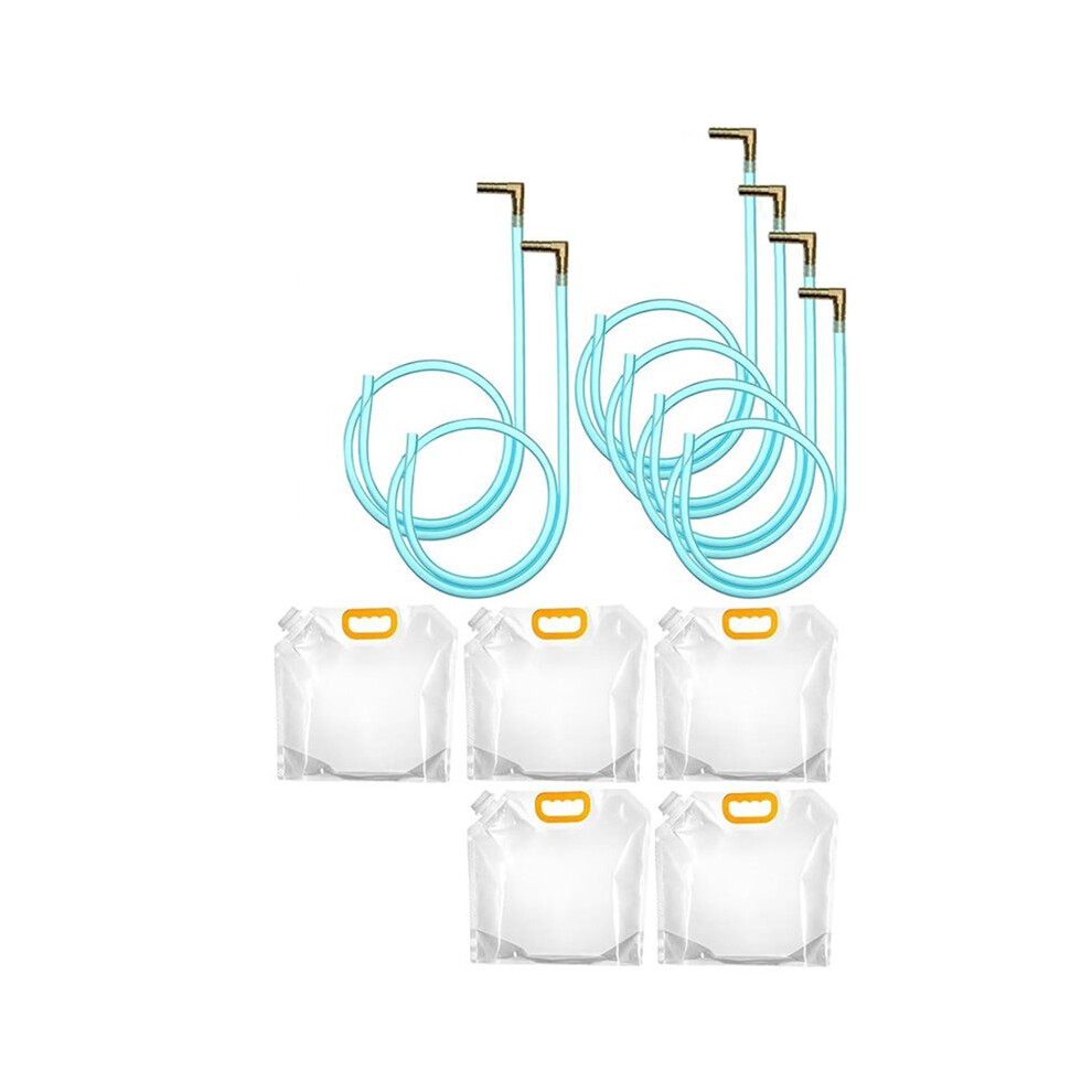 Maple Syrup Tapping Kit: 5 Sets With Taps, Tubing, And 5 Bags For Efficient Collection 6033321324597