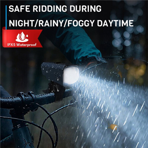 Faro Inteligente para Bicicleta, Impermeable, Recargable, Color 2