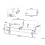Beliani Sofa Bed 3 Seater EINA Velvet Burgundy 3