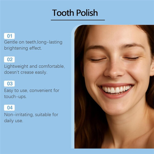Teeth Whitening Paint, Fast and Effective Stain Removal, Gentle Formula, Portable Design (2PC)