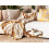 Beliani Blanket MATHURA Cotton 130 x 180 cm Beige 4