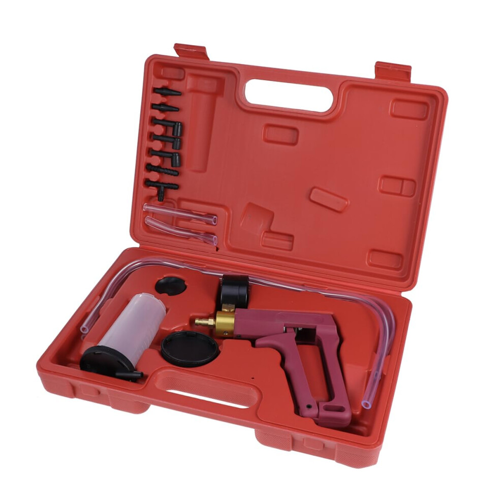 Handheld Vacuum Pump Kit With Accurate Pressure Gauge For Fast Brake Bleeding And Fluid Replacement 9771547708827