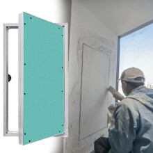16x16 Paintable Concealable Wall Access Panel, Drywall Access Door with Push Latch for Plumbing and Electrical Maintenance
