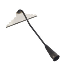 Ergonomic Garden Hoe with Sharp Steel Blade for Weeding and Planting, Handheld Weeding Tool