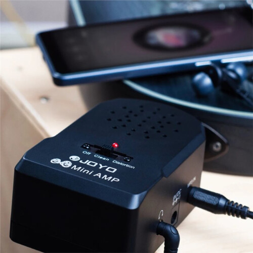 JOYO IRIN Portable Guitar Amplifier with MP3 and Headphone Support, Clean Distortion Effect