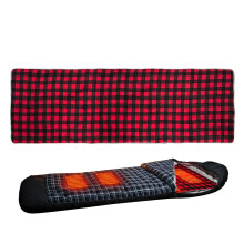 Electric Heated Blanket with ThreeLevel Heat Control, FiveZone Heating Pad for Camping Tent and Hiking