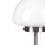 Beliani Table Lamp MORUGA Metal Silver 5