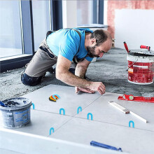 100pcs Tile Spacers, Plastic Shims for Leveling,Floors, Toilet, Indoor and Outdoor Use, 1/16, 1/8, 3/16, 1/4 Inch