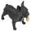 Beliani Table Lamp Dog BAXTER Black 4