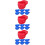 36Pièces Bols Polyvalents Réutilisables Couleurs Assorties 7