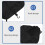 Oxford Cloth Baby Stroller Bottom Basket Durable Black Storage Bag 5