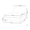 Beliani Bed Boucle MILLAY 140 x 200 cm (EU Double) Beige 3