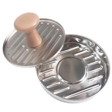 Stainless Steel Burger Press Patty Maker for Uniform Homemade Burgers Easy Clean Durable Design