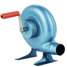 Blacksmith Forge Blower 120W Manual Hand Crank Iron Gear BBQ Fire Starter Fan for Grill and Cooking