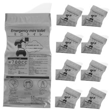 10pcs Portable Urinal Bags Leakproof Travel Disposable Pee Bags for Camping Road Trips Men and Women