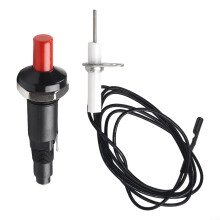 Piezo Igniter Push Button with Spark Cable for Gas Grill BBQ Stove Oven, Quick Reliable Ignition