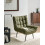 Beliani Armchair ALVESTA Boucle Dark Green 2