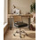 Beliani Desk Chair NOME Faux Leather Black 2