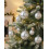 Beliani Set of 60 Baubles TINNSJA Silver 2