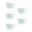 5Pièces Petit Céramique Vert Pour Crème Lait Café 5