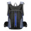 Lightweight Waterproof Cycling Hydration Backpack with Breathable Back Panel and Multi Pockets Blue 3