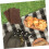72pcs Wax Fire Starter Blocks for Camping and BBQ, Fast Ignition, Eco Friendly LongLasting Pack 4