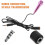 4St Draagbare Zangmicrofoon Bedraad, Mini USB Mic, Kunststof En Metaal 4