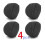 4pcs Fishing Reel Protective Bag Casting Cover 1