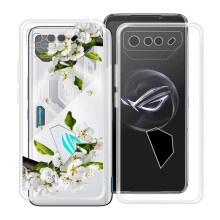 Clear Anti‑Yellowing Shockproof Soft TPU Slim Protective Cover 6.78 Inch for Asus ROG Phone 7