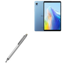 Stylus Pen for Blackview Tab 60 Tablet, Dual Tip Capacitive Stylus with Metallic Silver Precision Control